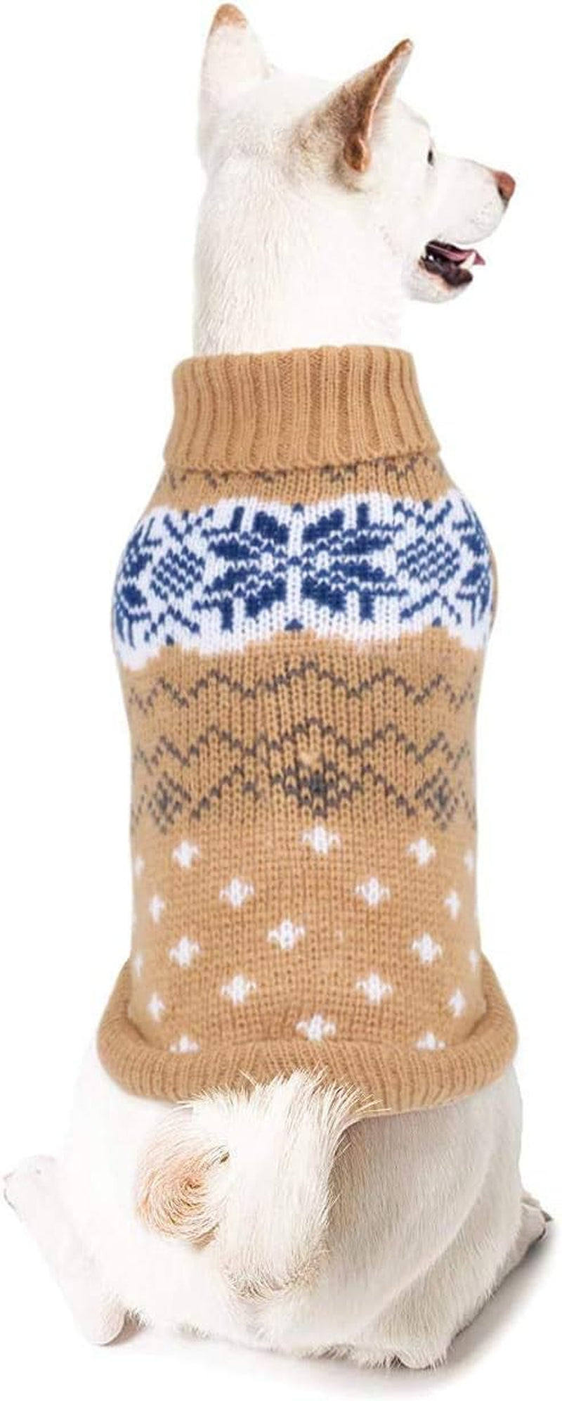 Dog Pet Sweater,Winter Warm Puppy Clothes Soft Coat Dog Costume Pullover Pet Apparel for Small Medium Dogs Cats